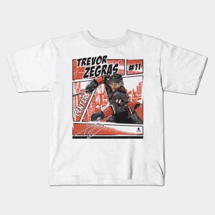 Trevor Zegras Anaheim Comic Kids T-Shirt